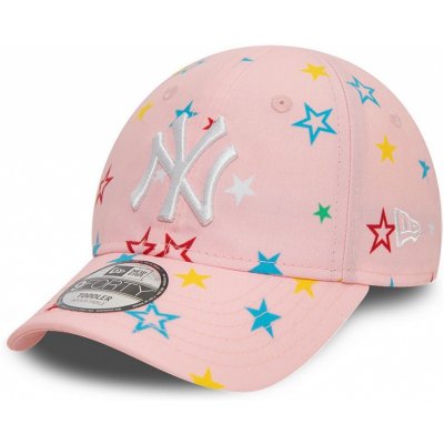 New Era 9FORTY MLB AOP NEW YORK YANKEES K růžová 60430748 – Zboží Mobilmania