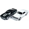 Sběratelský model Johnny Lightning Chevy Camaro 1969 + Chevy Camaro 1967 1:64