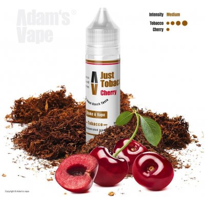 Adams Vape Shake & Vape Just Tobacco Cherry 10 ml – Zboží Mobilmania