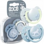 Lovi silikon dynamické dudlíky Baby Shower Boy modrá – Zboží Dáma