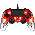 Nacon Wired Compact Controller PS4 PS4OFCPADCLRED – Hledejceny.cz