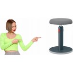 Leitz židle pro sezení/stání Ergo Cosy šedá 65180089 – Zboží Mobilmania