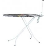 BRILANZ Žehlící prkno EURO II 120 x 38 cm, se zásuvkou – Zboží Dáma