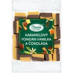 Diana Karamelový fondán vanilka a čokoláda 100 g – Zboží Mobilmania