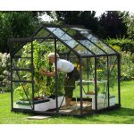 Vitavia Venus 3800 skleněný 3 mm 195 x 195 cm černý – Hledejceny.cz