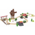 Playtive dřevěná železnice statek – Zboží Mobilmania