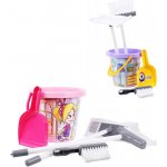 Dudlu Uklízecí dětský set 2 smetáky s kyblíkem a doplňky malá uklízečka 2 druhy – Sleviste.cz