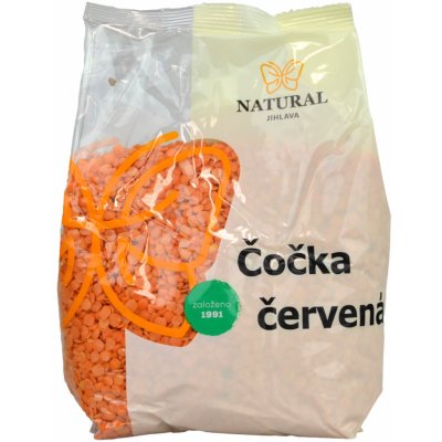 Natural Jihlava Čočka červená 400 g – Zboží Mobilmania