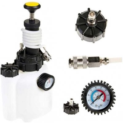 QUATROS QS70142 Přípravek na výměnu a odvzdušnění brzdové a spojkové kapaliny, 4 litry – Sleviste.cz