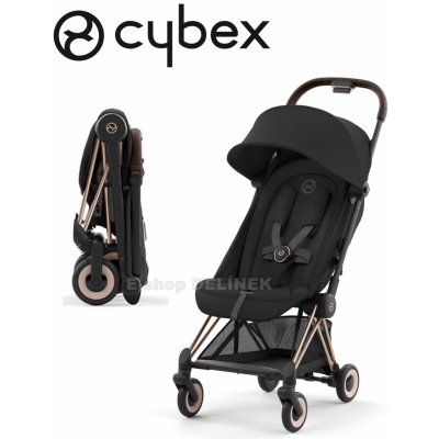 Cybex Coya Rose Gold Sepia Black 2023