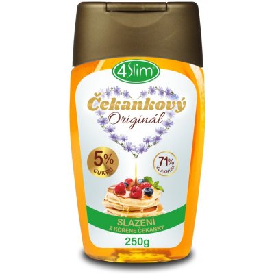 4Slim Čekankový sirup Originál 250 g