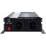 Carspa CAR1.6KUR-12, 12V/230V+USB 1600W modifikovaná sinus – Zbozi.Blesk.cz