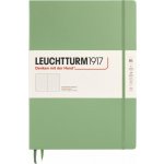Leuchtturm 1917 Tečkovaný zápisník v pevné vazbě A4+ 235 listů šalvějově zelený – Zboží Živě