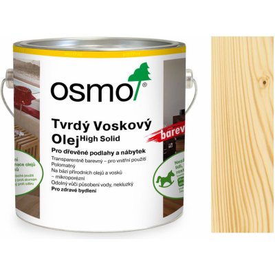 Osmo 3011 Tvrdý voskový olej Original 2,5 l Bezbarvý – HobbyKompas.cz