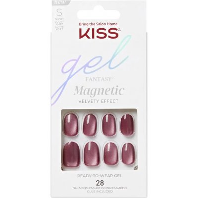KISS Gelové nehty Gel Fantasy Magnetic Set Us Free 28 ks – Sleviste.cz