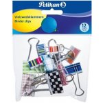 Klip kancelářský Pelikan, mix velikostí a motivů, 12 ks – Hledejceny.cz