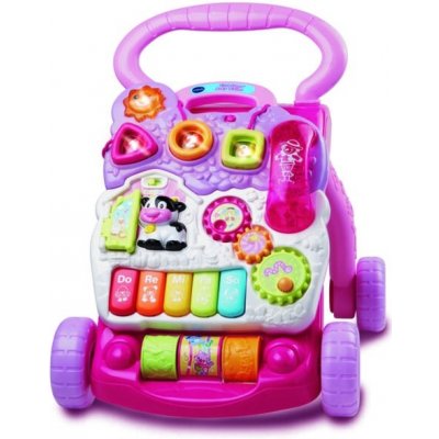 Vtech Chodítko Uč se a poznávej růžové české – Sleviste.cz