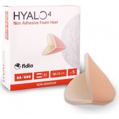 Hyalo4 Non Adhesive Foam Heel 18 x 12 cm 5 ks