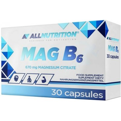 AllNutrition Hořčík + vitamín B6 30 kapslí – Hledejceny.cz