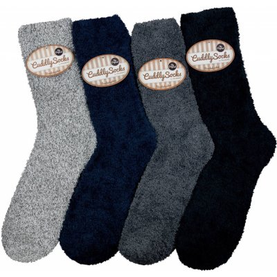 Taubert ponožky zimní žinylkové 733900588/9990 jednobarevné spací 1 pár černé – Zboží Mobilmania