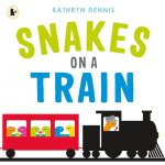 Snakes on a Train kniha pro nejmenší děti v angličtině – Sleviste.cz