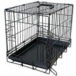 Duvo+ Dog Crate 2Doors Plastic Tray Klec S 62 x 44 x 50 cm – Hledejceny.cz