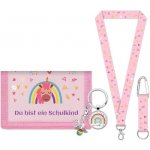 Šňůrka na krk LIHIQIYA pouzdro pro děti a dívky růžová kabelka pro děti dárek k zápisu do školy – Zboží Dáma