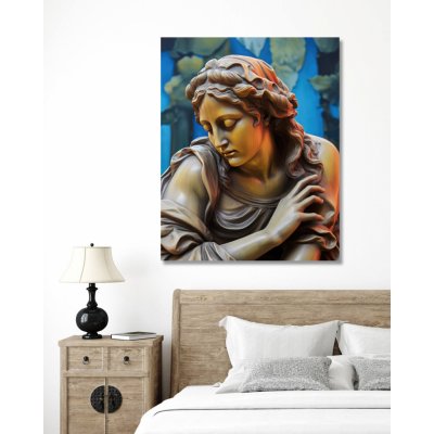 ZUTY Obrazy na stěnu - Řecká bohyně Rozměr: 80x100 cm, Rámování: bez rámu a bez vypnutí plátna – Zboží Mobilmania