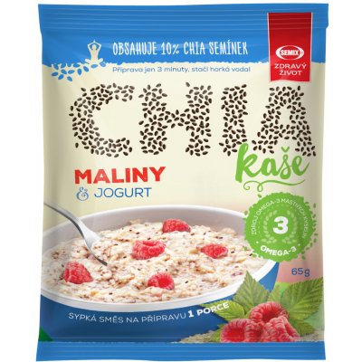 Semix Chia kaše maliny a jogurt 65 g – Zboží Mobilmania