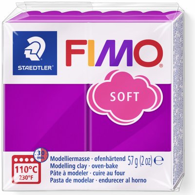 FIMO SOFT polymerová hmota 57 g purpurová 61 – Sleviste.cz