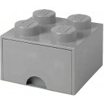 LEGO® Úložný box Storage světle šedý 25 x 25 cm – Zboží Dáma