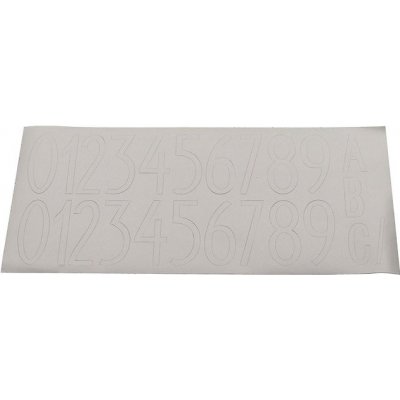 Rottner nálepky na poštovní schránku stříbrné – HobbyKompas.cz