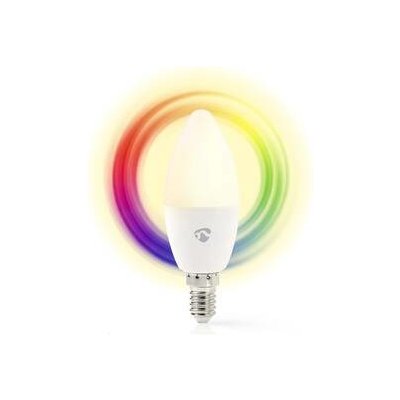 Nedis SmartLife svíčka, Wi-Fi, E14, 470 lm, 4.9 W, RGB Teplá studená bílá – Zboží Mobilmania