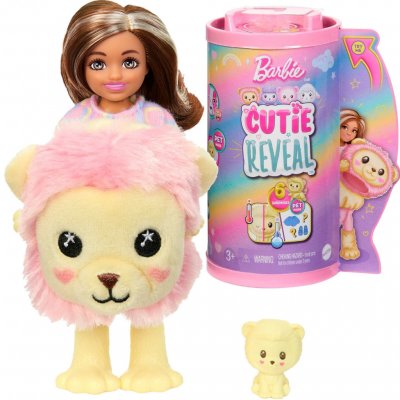 Barbie Cutie Reveal Chelsea pastelová edice lev – Hledejceny.cz