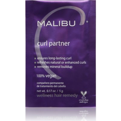 Malibu C Welness Remedy Curl Partner vlasová kúra pro vlnité a kudrnaté vlasy 5 g – Zboží Mobilmania