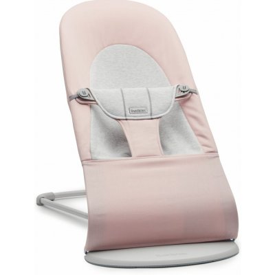 BABYBJÖRN lehátko Balance Soft Light Pink Grey Woven jersey – Zbozi.Blesk.cz