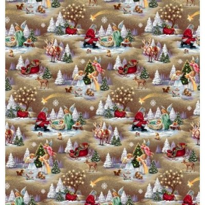 Mondo Italia Gobelínová metráž Eden 1211, š. 140 cm Vícebarevná Šířka 140 cm – Zboží Mobilmania