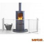 BabyDan prostorová zábrana Flex XL bílá – Zbozi.Blesk.cz