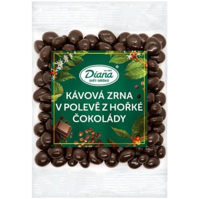 Diana Kávová zrna v polevě z hořké čokolády (100 g) – Zboží Mobilmania