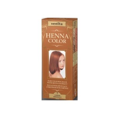 Venita Henna Color barvící balzám na vlasy 7 Cooper 75 ml