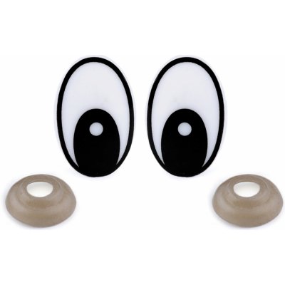 Bezpečnostní oči 19x29 mm – Zboží Dáma