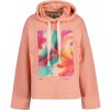 Dámská mikina GANT RELAXED FLORAL GRAPHIC HOODIE oranžová