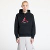 Pánská mikina s potiskem Jordan Essentials Men's Fleece Hoodie Black/ Gym Red/ Gym Red