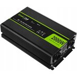 Green Cell INV11 12V/230V 2000W/4000W Čistá sinusovka | Zboží Auto