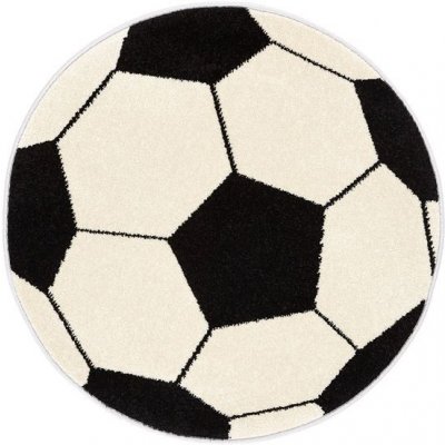 Agnella Funky TOP Fotbalový balón černá bílá kruh