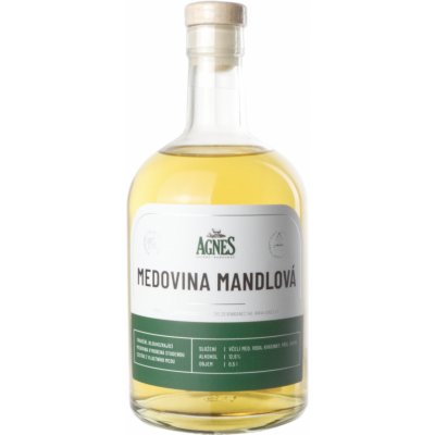 Agnes Zelená Bohdaneč Agnes Medovina mandlová 12,6% 0,5l – Zbozi.Blesk.cz