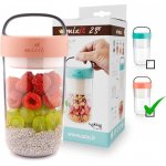 Lékué Jar To Go svačinový box 600 ml lososový – Zboží Dáma