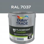 Dulux Floorpaint CLASSIC 3kg tmavě šedá RAL 7037 – Zbozi.Blesk.cz