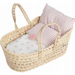 Antonio Juan 92316 Mojžíšův košík pro panenku s povlečením velký – Zboží Dáma