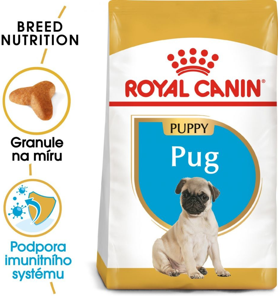 Royal Canin Pug Puppy 2 x 1,5 kg od 779 Kč - Heureka.cz